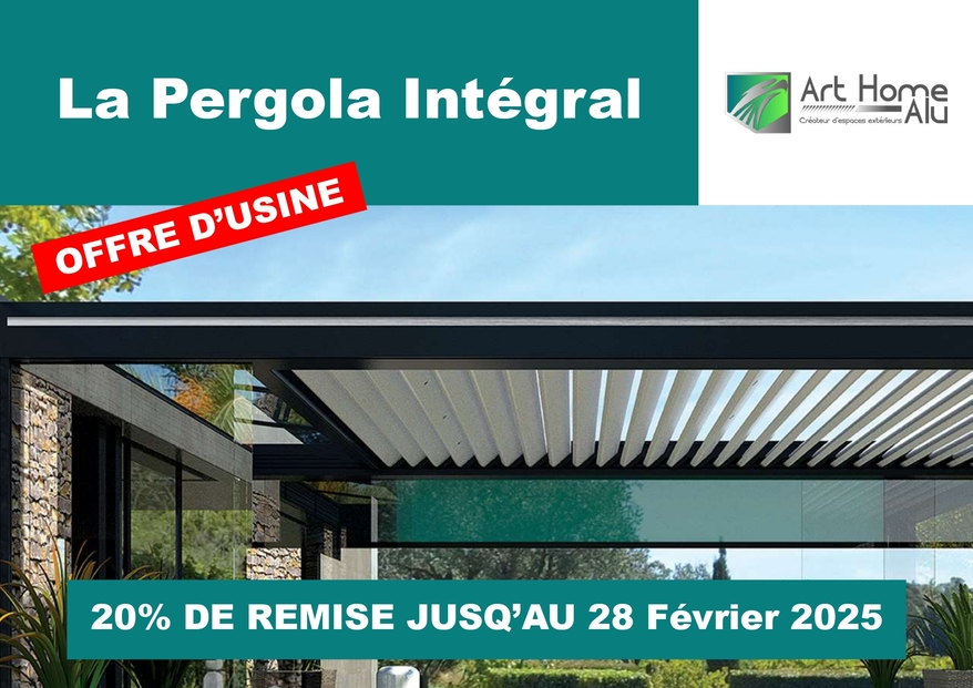 Pergola Intégral à prix d'usine