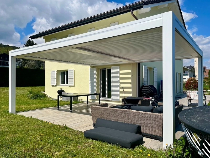 Pergola Intégral installée à Arzier-Le-Muids